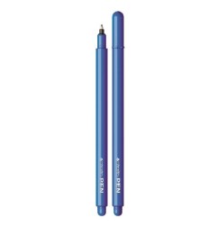 FILA Tratto Pen Metal Penna Punta in Fibra 0.5 mm Blu Cobalto 12 Pz 830710