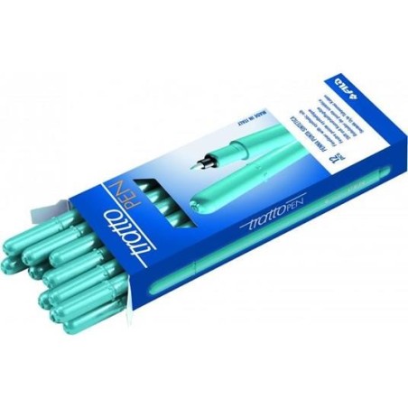 FILA Tratto Pen Metal Penna Punta in Fibra 0.5 mm Azzurro Cielo 12 Pz 830719