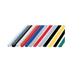 Dorsi rigidi rilegafogli 30 pezzi 16 mm colore bianco 38/017-1