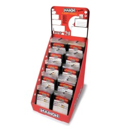 Etichette adesive bianche Markin Expo 250 pz X100ESP