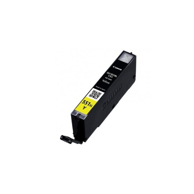 Cartuccia Compatibile Canon CLI-551Y XL Giallo Alta Capacità 11 ml Inkjet