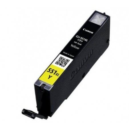 Cartuccia Compatibile Canon CLI-551Y XL Giallo Alta Capacità 11 ml Inkjet