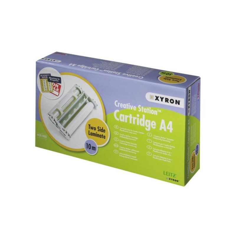 Leitz 18644 Bobina Plastificazione A4 21 cm x 10 m 80 Micron per Xyron Creative Station