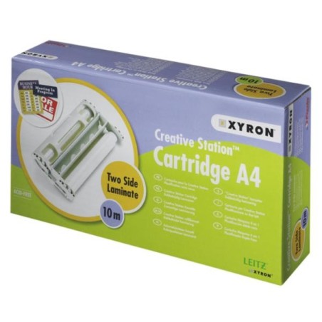 Leitz 18644 Bobina Plastificazione A4 21 cm x 10 m 80 Micron per Xyron Creative Station