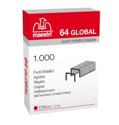 Romeo Maestri 10x1000 pezzi Punti metallici 148 6/4 1001310