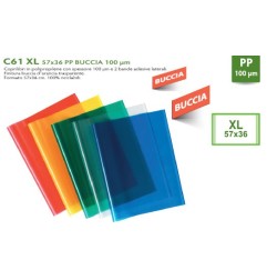 FAVORIT 100 pz Copertina coprilibro C61XL colore neutro 57x36 100501023