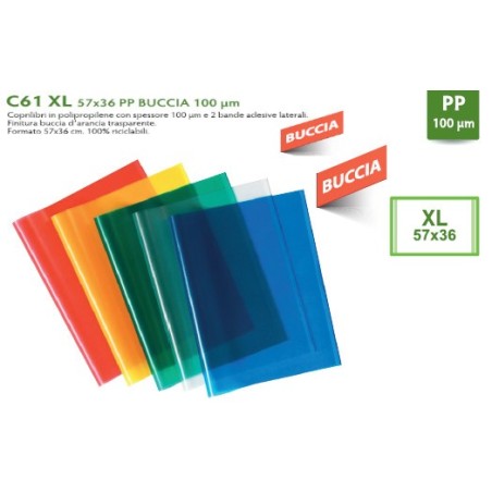 FAVORIT 100 pz Copertina coprilibro C61XL colore neutro 57x36 100501023