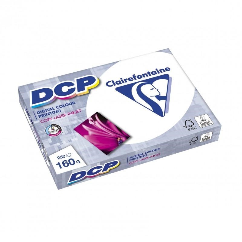 Clairefontaine DCP Carta per Fotocopie A4 160g/m² 250 Fogli Bianchi 1842