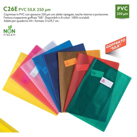 COPRIMAXI SILK C26E FAVORIT GOFFR. GIALLO -30pz C/ETICH. 250my 100500960