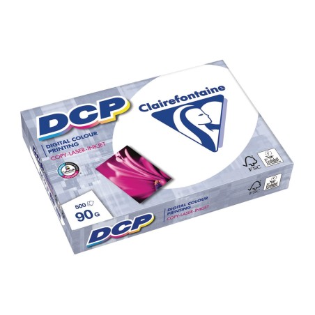 Clairefontaine DCP 1833C A4 90g Carta bianca ultra liscia FSC EU Ecolabel 500 fogli