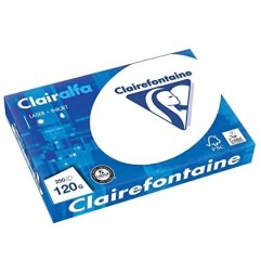 Clairefontaine Clairalfa 1952C A4 120g Carta bianca satinata 250 fogli
