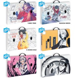 FAVORIT Valigetta in Polionda soggetti Manga 1 Chiusura 27x37,5 dorso 8 400182746