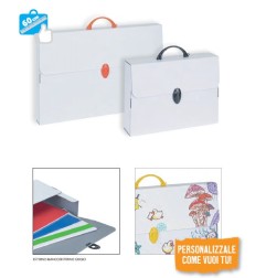 FAVORIT Valigetta in Polionda Personalizzabile 1 Chiusura 37,5x27 dorso 8 400176700