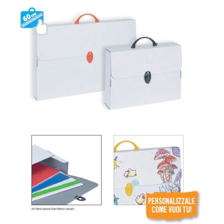 FAVORIT Valigetta in Polionda Personalizzabile 1 Chiusura 56,5x36,5 dorso 5,5 400176679