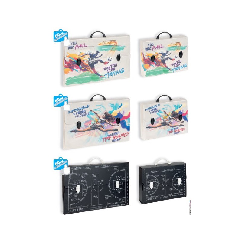 FAVORIT Valigetta in Polionda soggetti Sport 1 Chiusura 27x37,5 dorso 8 400183891