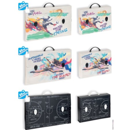 FAVORIT Valigetta in Polionda soggetti Sport 1 Chiusura 27x37,5 dorso 8 400183891