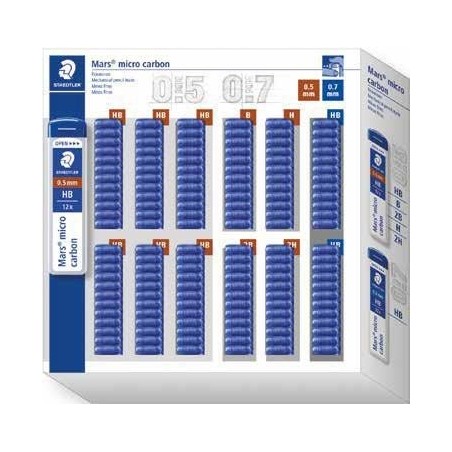 MINE MARSMICRO CARBON 250 ASS.-144 AST 250CA12