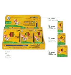 PASTELLI LYRA COLOR SOFT 4.0 18sc L2427001 (6 ast.da 12 + 6 ast. da 18 + 6 ast.da 24)