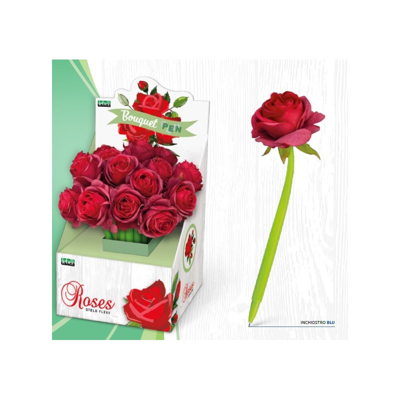 Lebez PENNA RED ROSES EXPO 16pz 81504