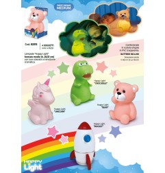 Lebez LAMPADA HAPPY LIGHT ASSORTITI H.20cm. 82015