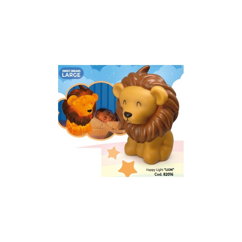 Lebez LAMPADA HAPPY LIGHT LION altezza 30cm. 82016