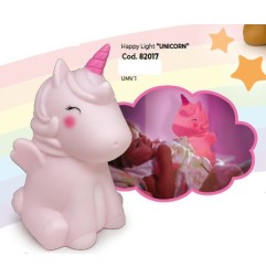 Lebez LAMPADA HAPPY LIGHT UNICORN altezza 30cm. 82017