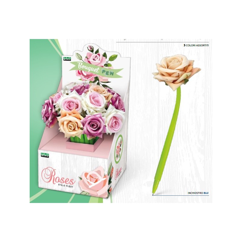 Lebez PENNA RED ROSES EXPO 16pz 82102