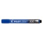 Pilot Permanent Marker 100 punta tonda 1 mm blu 12 pz 002706