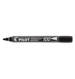 Pilot Permanent Marker 100 nero punta tonda 1 mm confezione 12 pz 002705