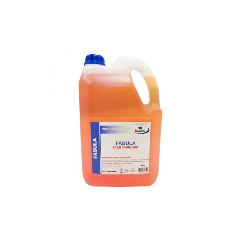 Clean Professional Fabula Detergente Pavimenti 5L Profumo Fiori Senza Risciacquo 1035.