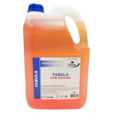 Clean Professional Fabula Detergente Pavimenti 5L Profumo Fiori Senza Risciacquo 1035.