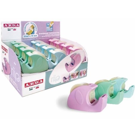 DISPENSER ARDA C/NASTRO 19X33 COL. PASTELLO 24Pz. C1347P