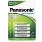 PANASONIC PILE MINISTILO EVOLTA RICARICABILI 750mAh -4pz
