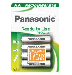 PANASONIC PILE STILO EVOLTA RICARICABILI 1900mAh -4pz
