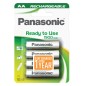PANASONIC PILE STILO EVOLTA RICARICABILI 1900mAh -4pz
