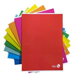 BM COLOR BASIC Conf.10 pz Quaderni Maxi 20+1 fogli - rig.C 80gr 0110602
