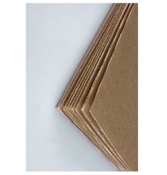 Clairefontaine Blocco Tela A4 21×29.7 cm 210 g/m² 10 Fogli Grana Media Policotone Naturale Collato Lato Corto 975210C