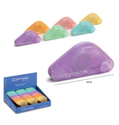 EXPO CORRETTORI A NASTRO COLOROSA PASTEL 18PZ -360115