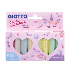 CANDY COLLECTION GOMMA GIOTTO PASTEL -8PZ.   F232300