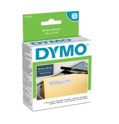 Etichette Dymo LabelWriter carta permanente 54x25mm bianco S0722520