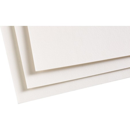 Clairefontaine Pastelmat 70x100 cm 360g/m² 5 fogli carta per pastello bianco superficie vellutata 291060C