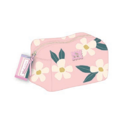 Seven Beauty Case Be Lovely 20×12×8 cm tessuto poliestere cerniera oro CO50065NT-C249P