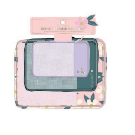 Seven Set organizer da viaggio 3 pezzi My Stuff tessuto poliestere con cerniera BA51428N-C249Y