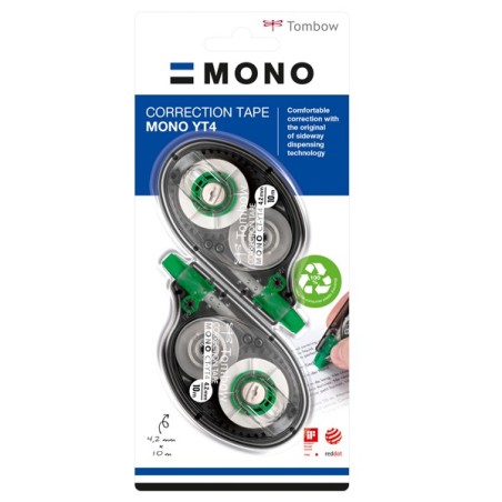 CORRETT.MONO TAPE TOMBOW 4,2mm x 10mt Blister 2pz PCT-YT4