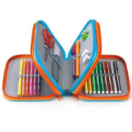 Favorit Astuccio 3 zip Mimetic assortito 12+18+acc 400191837.  Si tratta di un prodotto che viene venduto assortito, ciò vuol d