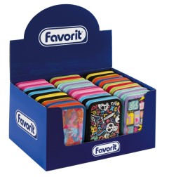 Favorit Astuccio 3 zip Fantasy assortito 12+18+acc 400195575.  Si tratta di un prodotto che viene venduto assortito, ciò vuol d