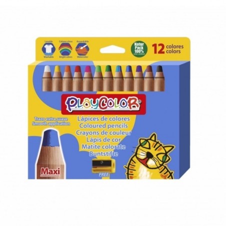 INSTANT PLAYCOLOR PASTELLI MAXI BASIC (12 COL) 20.631