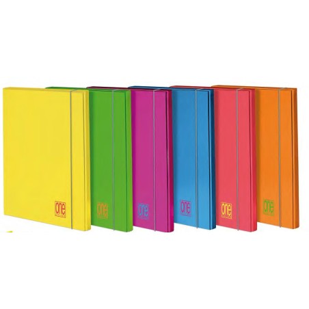 CARTELLA 3L C/EL. D.1,2 ONE COLOR FLUO 7734