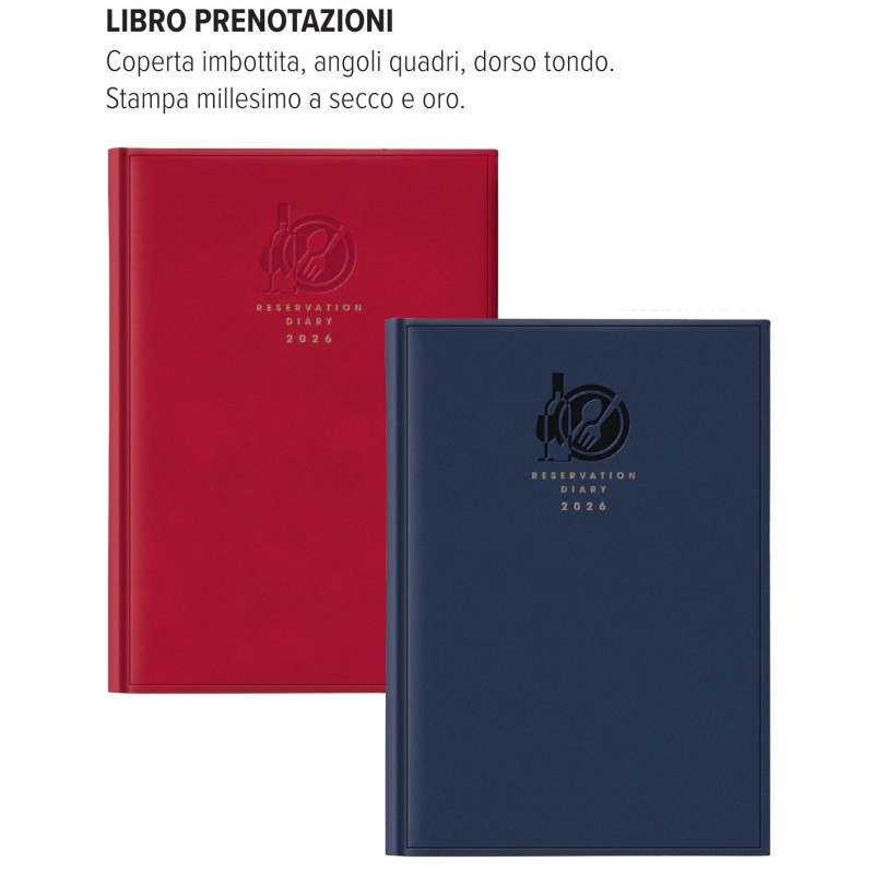 AGENDA 2026 21X29,7 RISTORANTI - MADRID BLU 059501001C