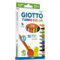 Giotto Turbo Color 18 pennarelli punta fine 2.8 mm inchiostro lavabile colori assortiti 073400
